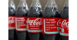 कोका-कोला इंडिया ने छोटे पैक के लिए 100% पुनर्नवीनीकरण पीईटी बोतलें पेश कीं |_30.1