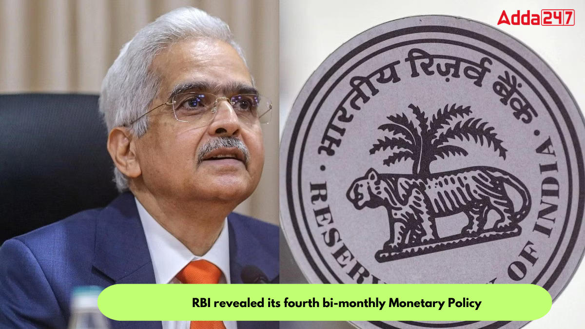 RBI ने अपनी चौथी द्विमासिक मौद्रिक नीति का खुलासा किया |_20.1