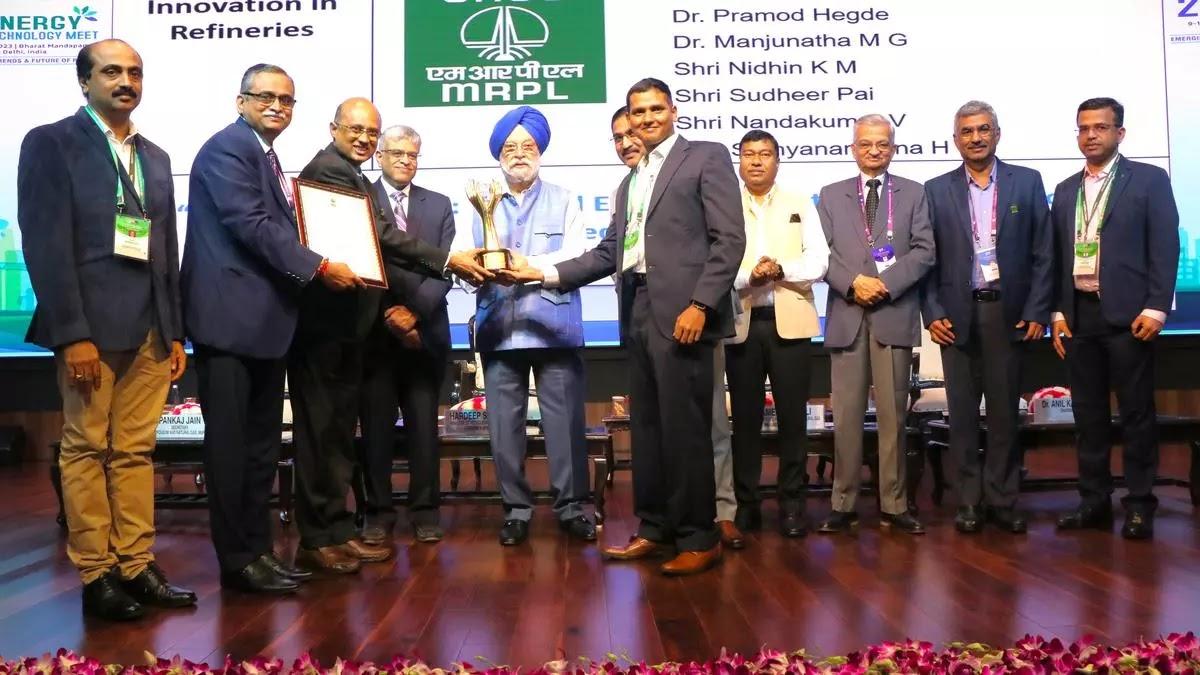 MRPL ने लगातार दूसरे वर्ष 2022-23 के लिए 'रिफाइनरी में सर्वश्रेष्ठ नवाचार' पुरस्कार हासिल किया |_20.1