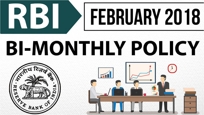 RBI- BI Monthly Monetary Policy – Feb 2018 – Free PDF/Video Download ...