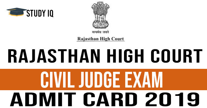 Rajasthan High Court – Civil Judge – Admit Card