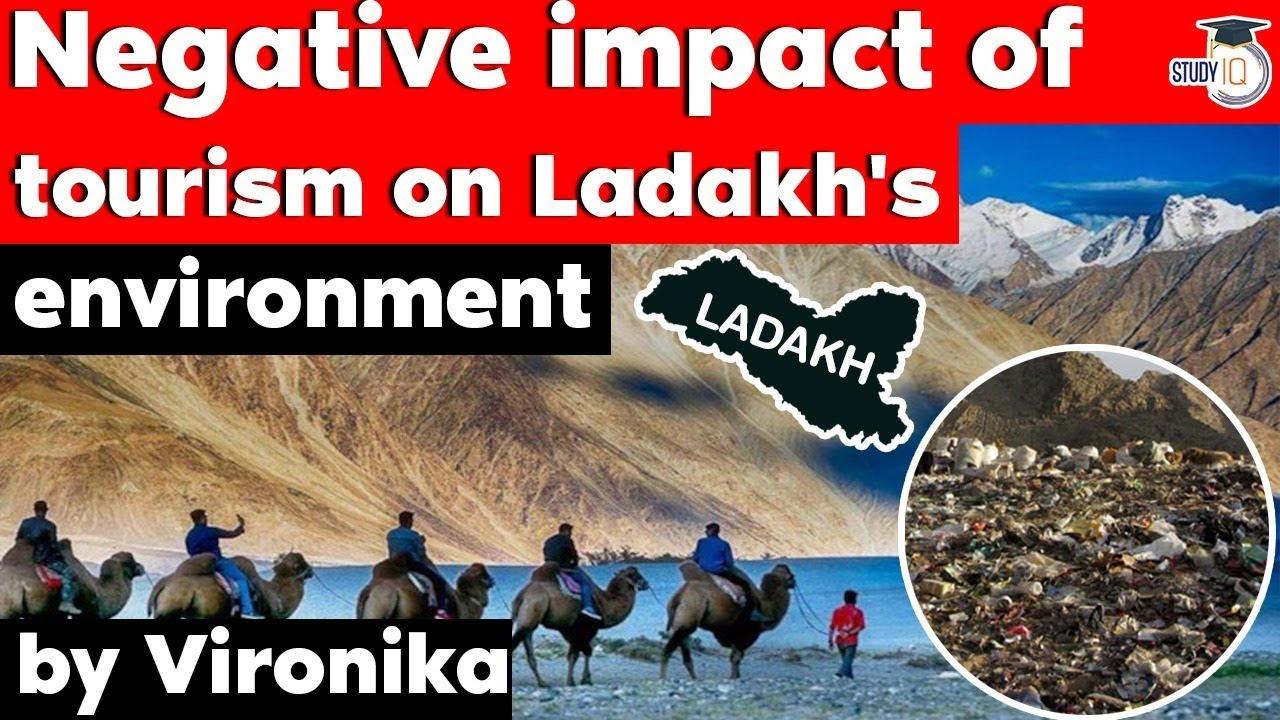 negative impact of tourism in ladakh