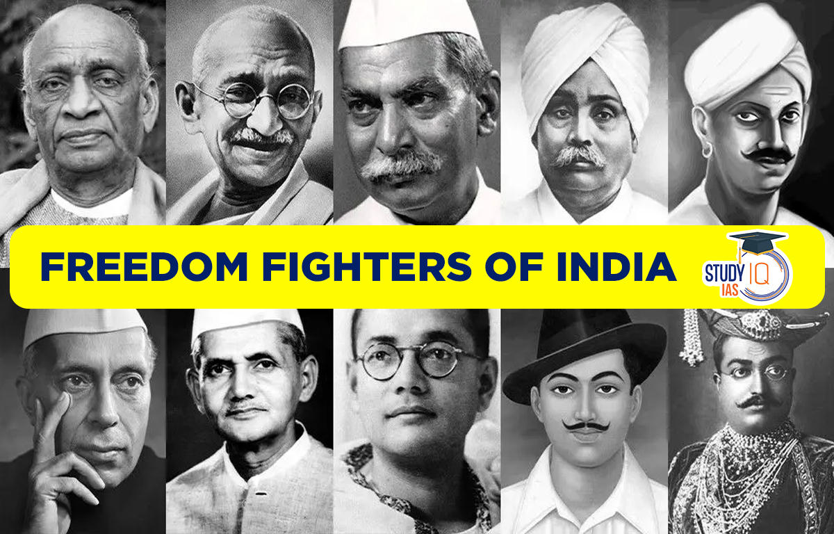 Freedom Fighters of India List (1857-1947) & their Contribution