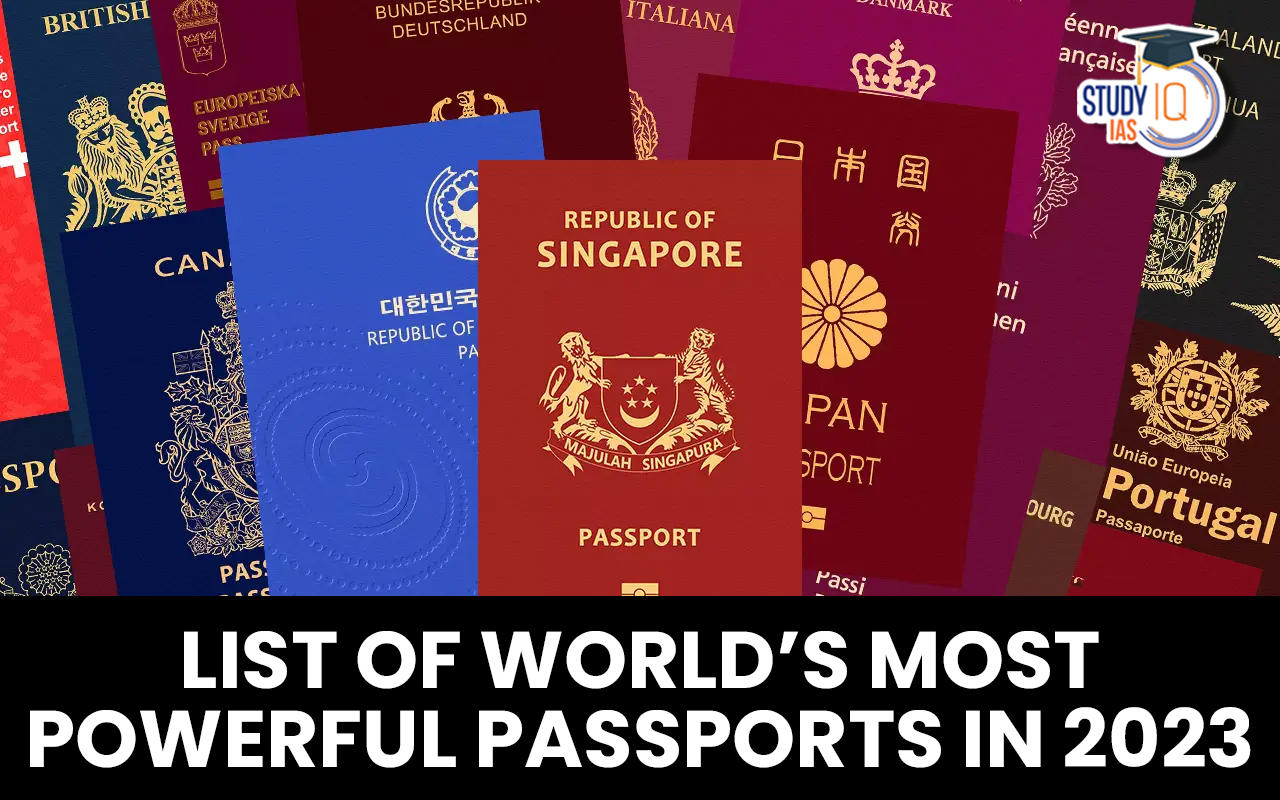 List of World’s Most Powerful Passports in 2023