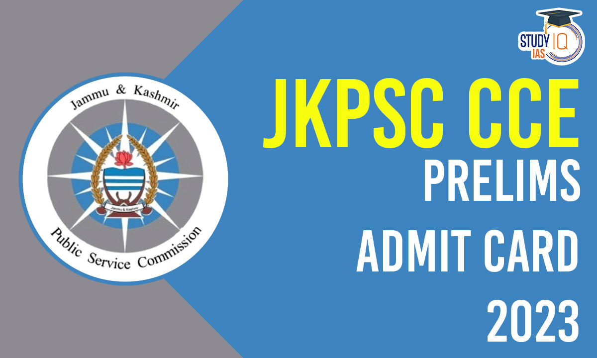 JKPSC CCE Prelims Admit Card 2023