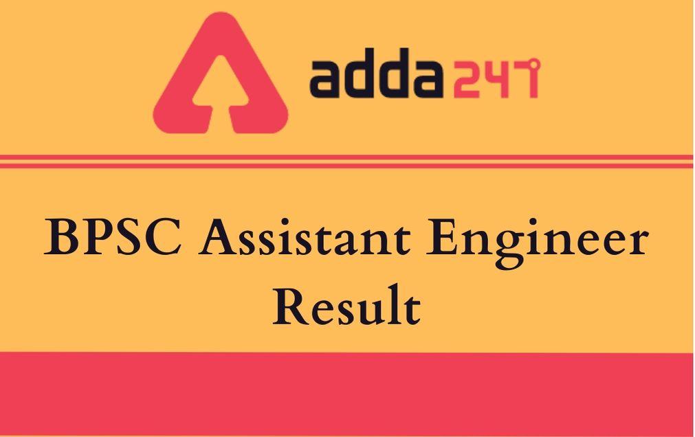 BPSC Assistant Engineer Mains Result 2020: Check Result PDF_30.1