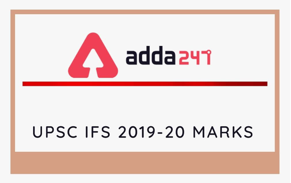 UPSC IFS 2020 Marks Out: Download UPSSC IF Mark List PDF Here_30.1
