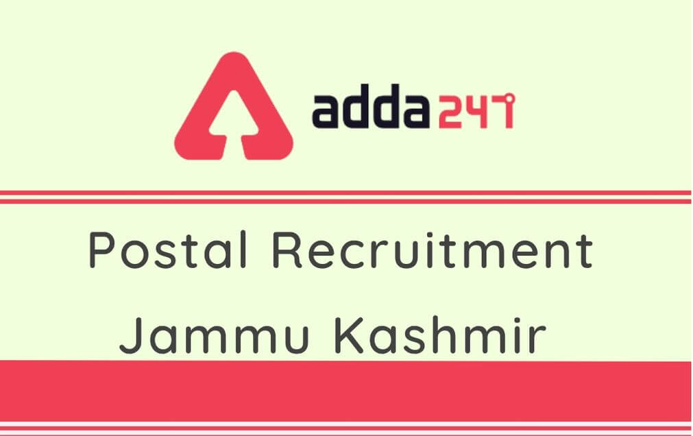 Postal Recruitment Jammu Kashmir 2020: Apply Online For JK GDS Post_40.1