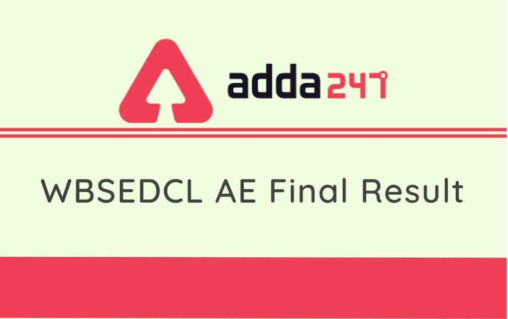WBSEDCL Final Result 2020 Out: Check Asst Engineer (Mechanical, IT&C) Result_30.1