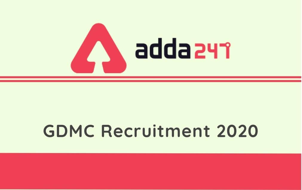 GDMC Recruitment 2020: Apply For 70 Vacancies of Mine Sirdar & Junior Overman Posts under GMRICS_30.1