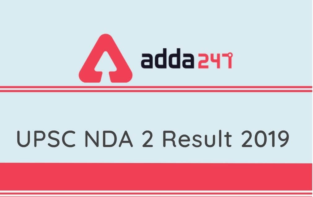 UPSC NDA 2 Result 2019 Out: Check NDA & NA Final Result PDF_30.1