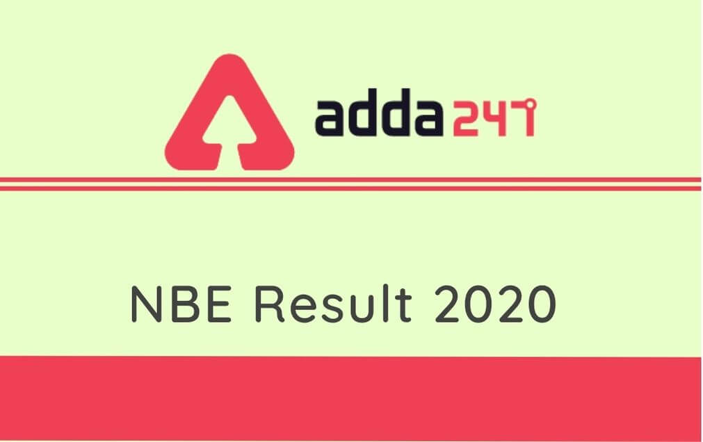 NBE Result 2020 Out: Check Senior Assistant, Junior Assistant, Stenographer Result PDF_30.1