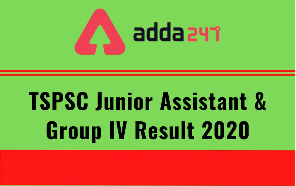 TSPSC Junior Assistant Result 2020 Released: Check Provisional Result Of Group IV Posts_30.1