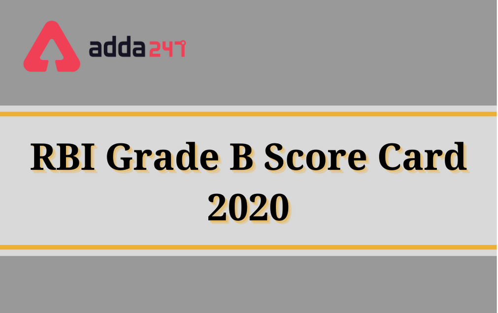 RBI Grade B Score Card 2020 Out: Check DR Mains & Interview Marks @rbi.org.in_30.1