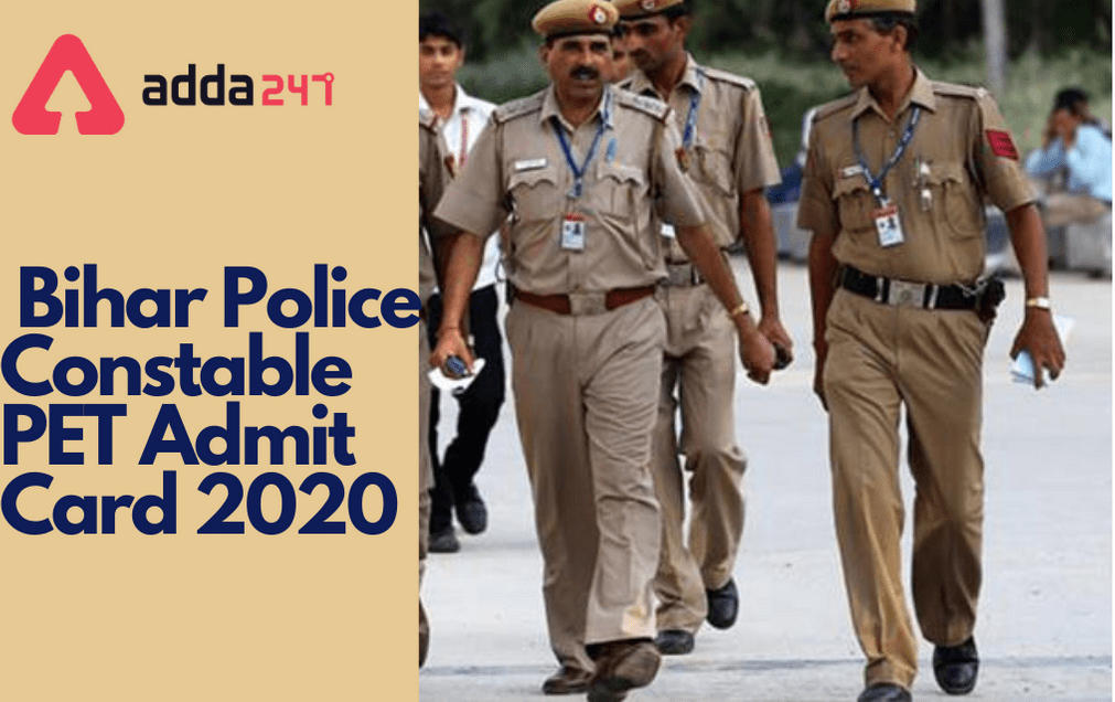 Bihar Police Constable PET Call Letter 2020 Out: Download Admit Card_30.1