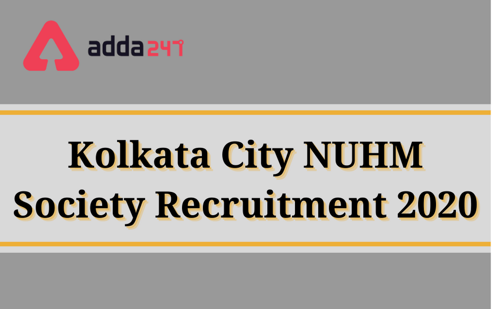 Kolkata City NUHM Society Recruitment 2020 Out: Apply For Full Time & Part Time Medical Officers Posts_30.1