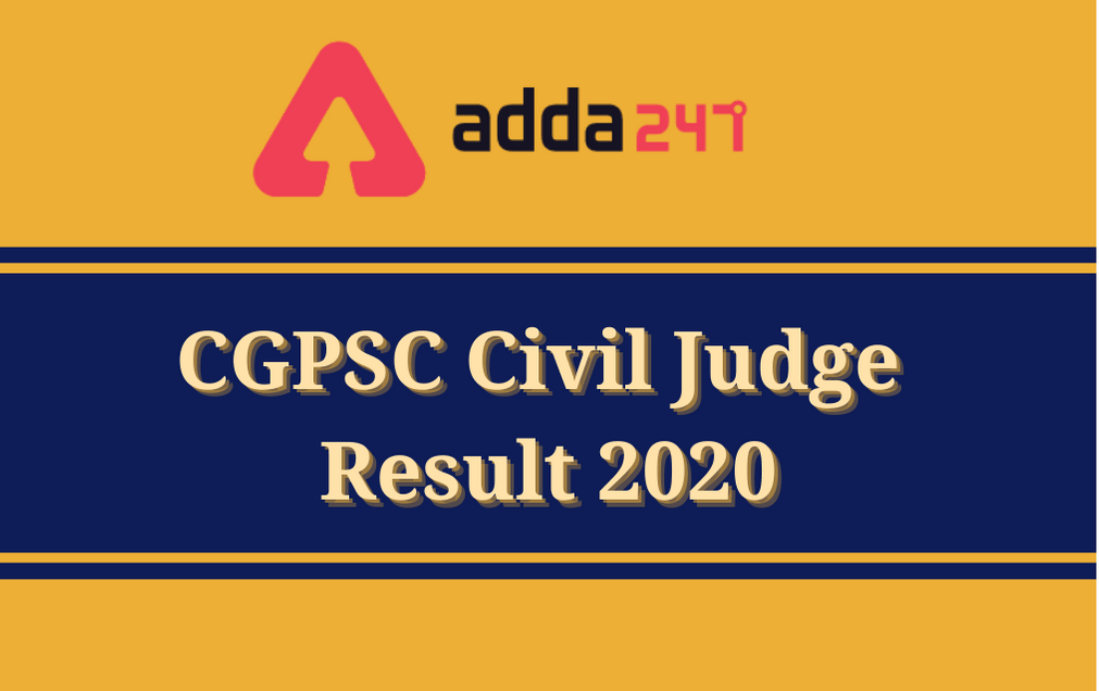 CGPSC Civil Judge Result 2020: Download Prelims Result PDF_30.1