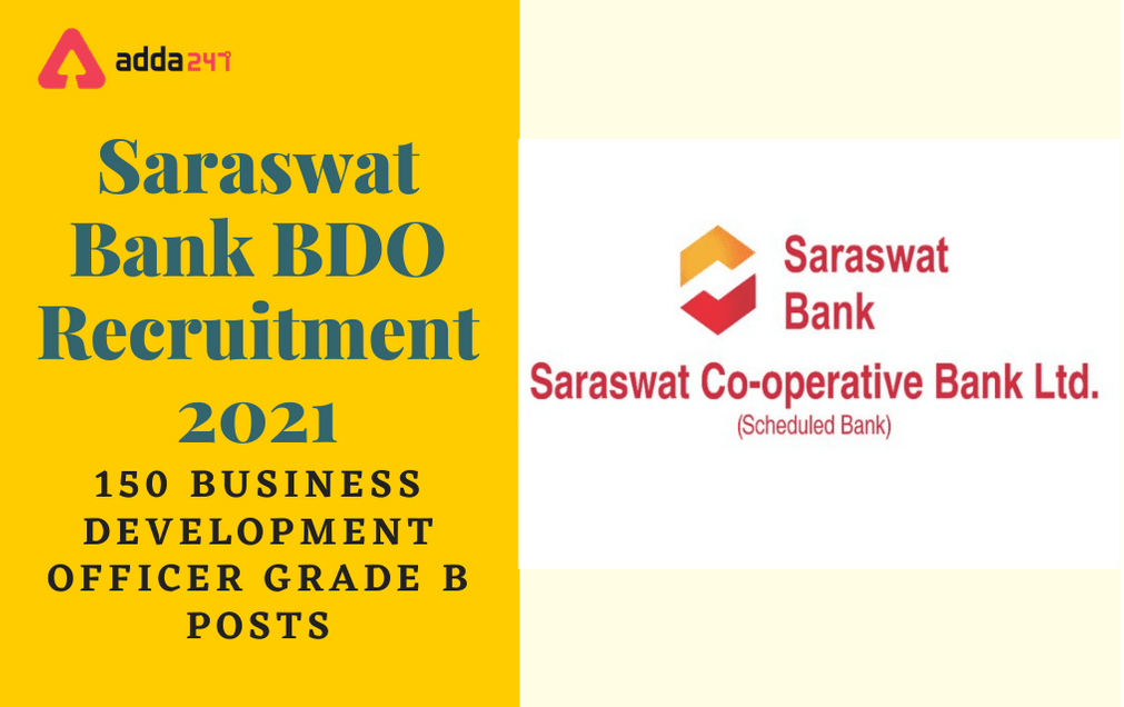 Saraswat Bank BDO Recruitment 2021: Apply Online For 150 Grade B Posts_30.1