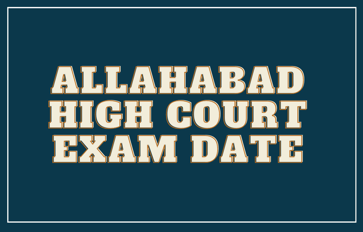 Allahabad High Court Exam Date 2022 Out for Group C & D Posts_30.1