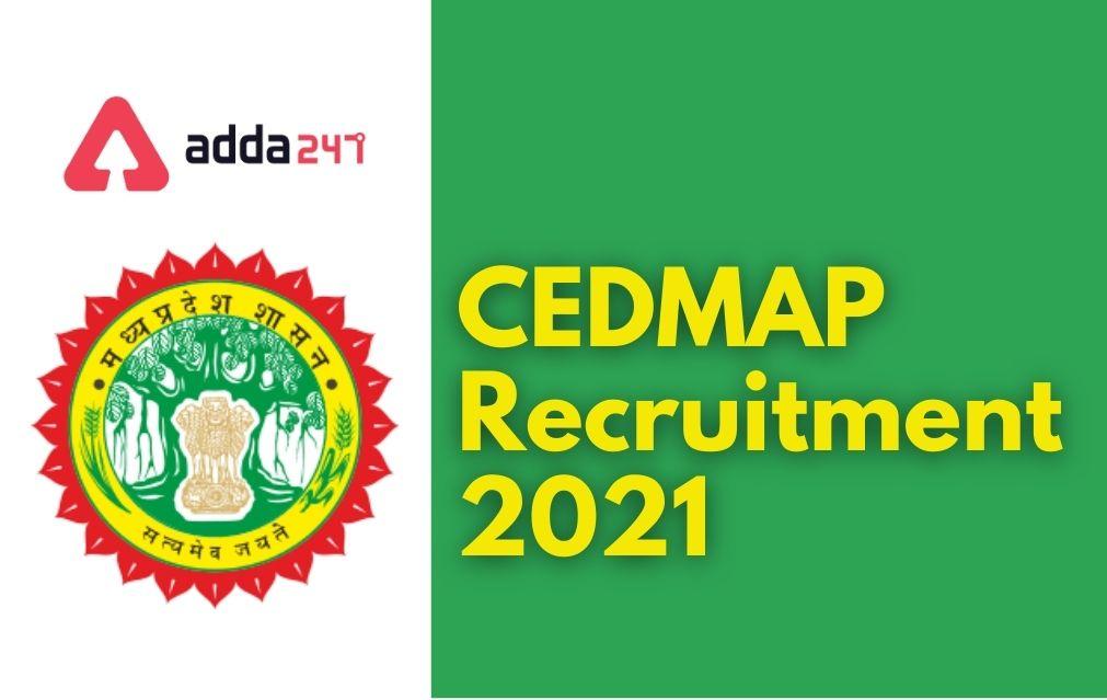 CEDMAP Recruitment 2021, Apply Online For 1141 DEO & Other Posts_30.1