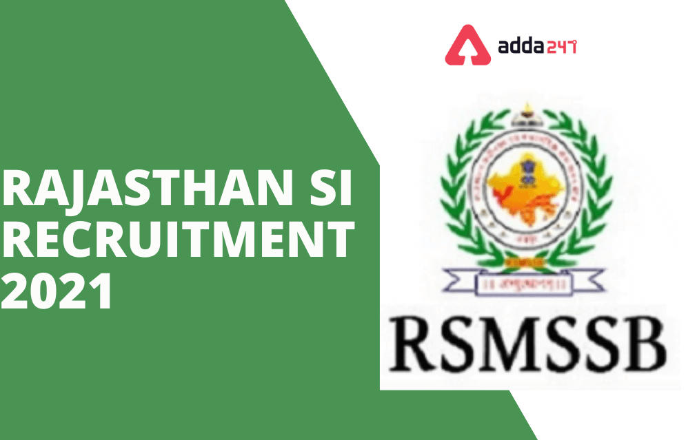 RSMSSB Recruitment 2021 for 197 SI Vacancies in Motor Vibhag_30.1