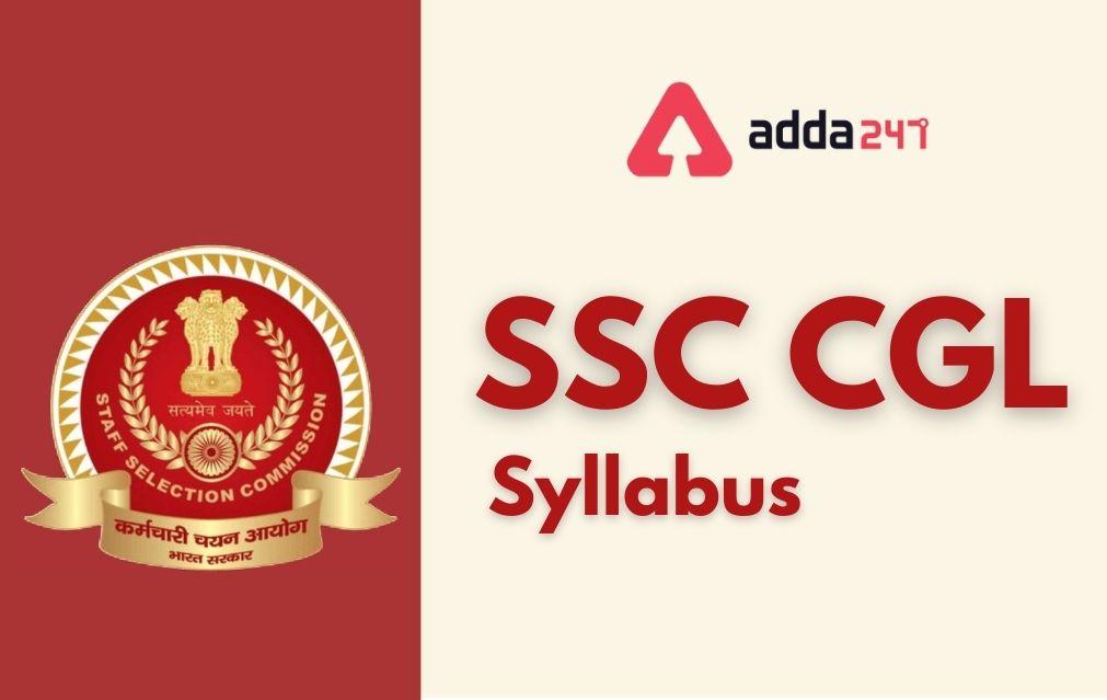 SSC CGL Syllabus 2023 Tier 1 and 2 Revised Syllabus PDF_30.1