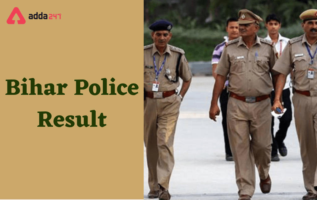 Bihar Police SI Result 2021 Out for 2213 SI & Sergeant, Cut Off Marks_30.1