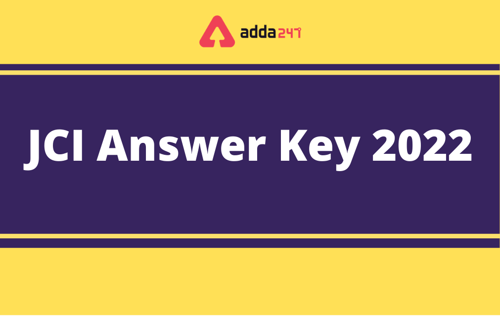 JCI Accountant Answer Key 2022 Out, Response Sheet Link_30.1