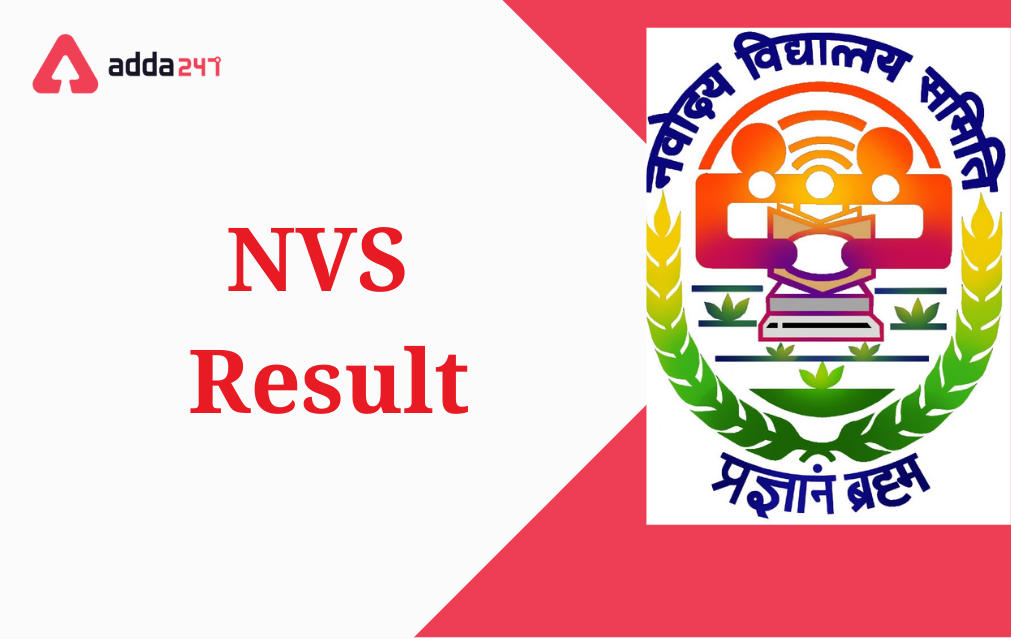 NVS Result 2022 Out for 1925 Various Non Teaching Posts_30.1