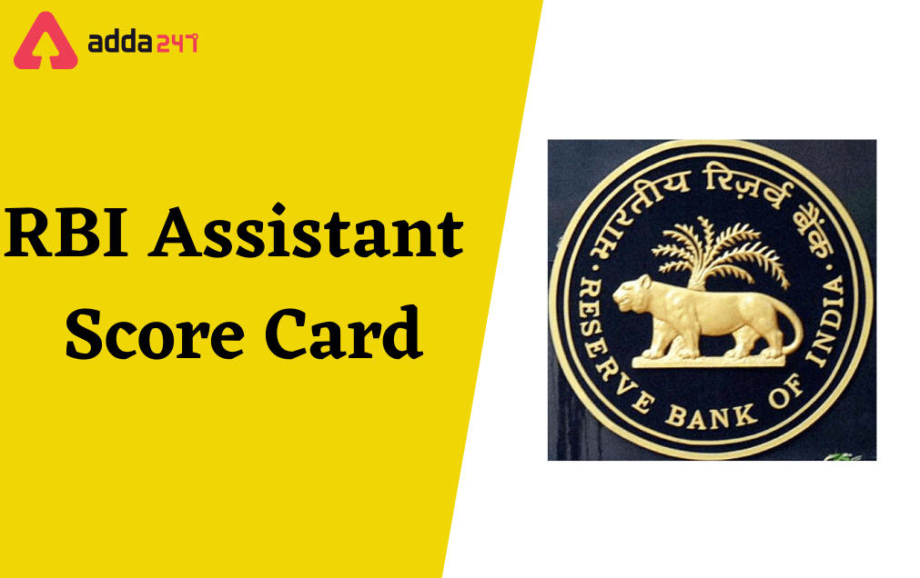 RBI Assistant Mains Score Card 2022 Out, Check Phase 2 Marks_90.1