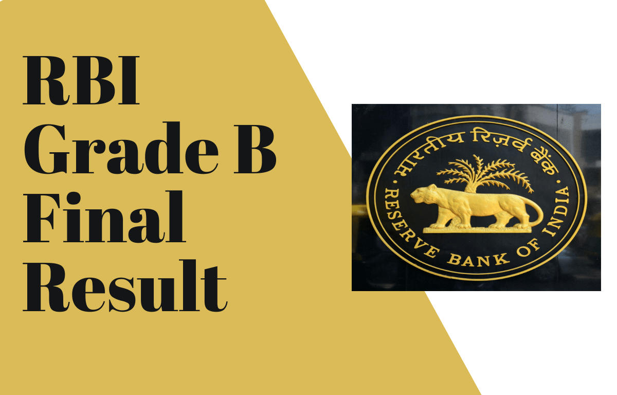 RBI Grade B Final Result 2022 Out for General, DEPR & DSIM Posts_30.1