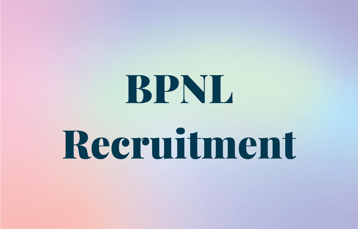 BPNL Recruitment 2023 Notification Out for 2826 Posts_30.1