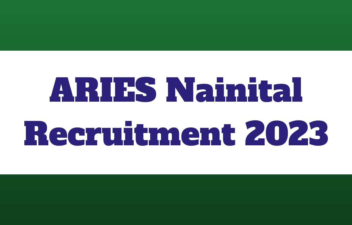 RIES Nainital Recruitment 2023, Last Date for Various Posts_30.1