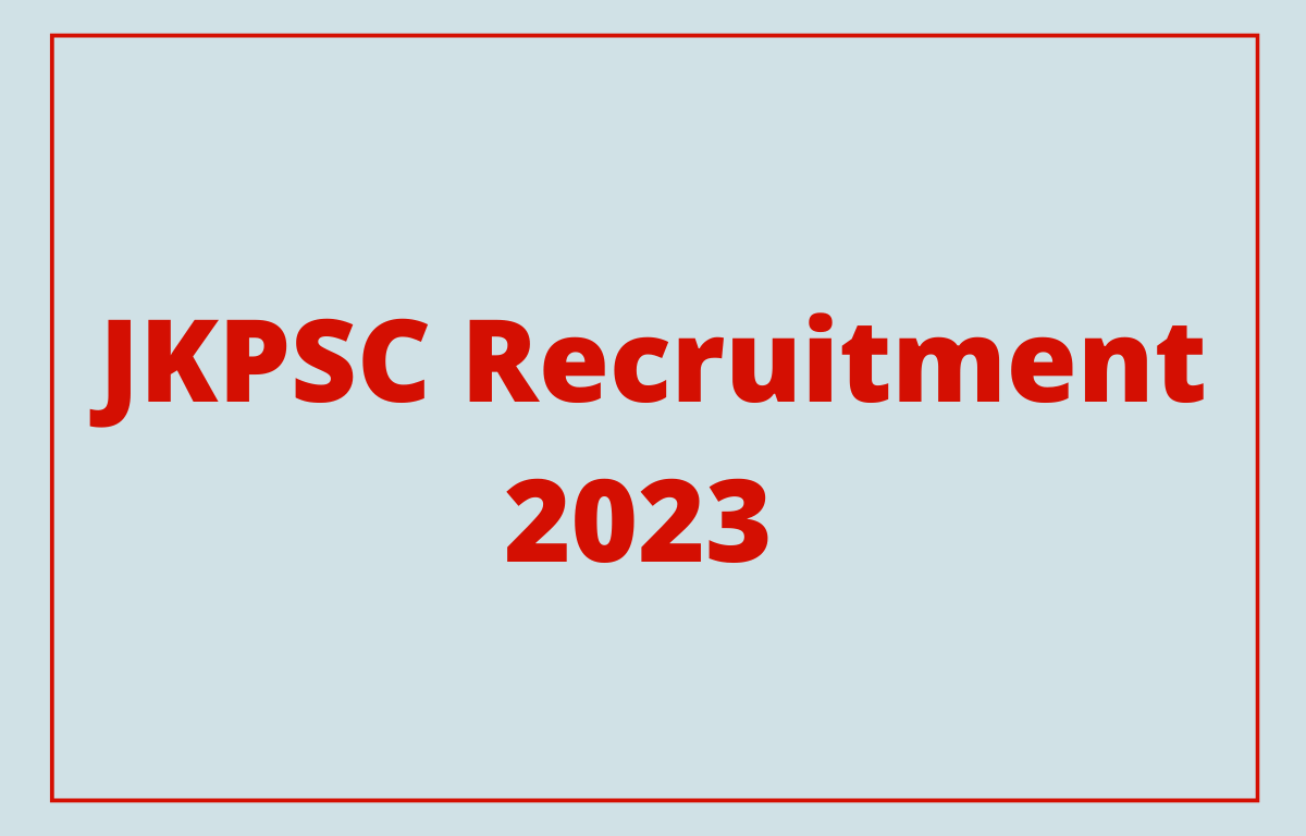 JKPSC Recruitment 2023, Apply Online for 285 Assistant Professor Posts_30.1