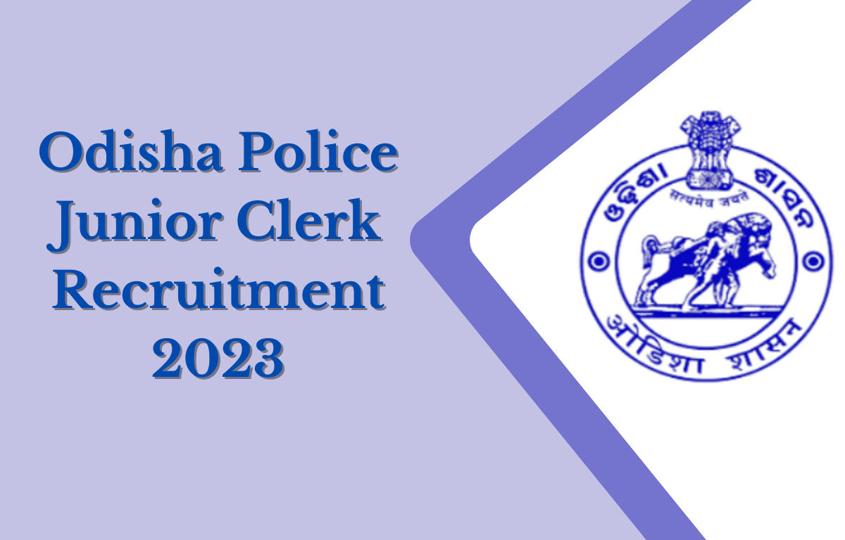 free job alert odisha police junior clerk