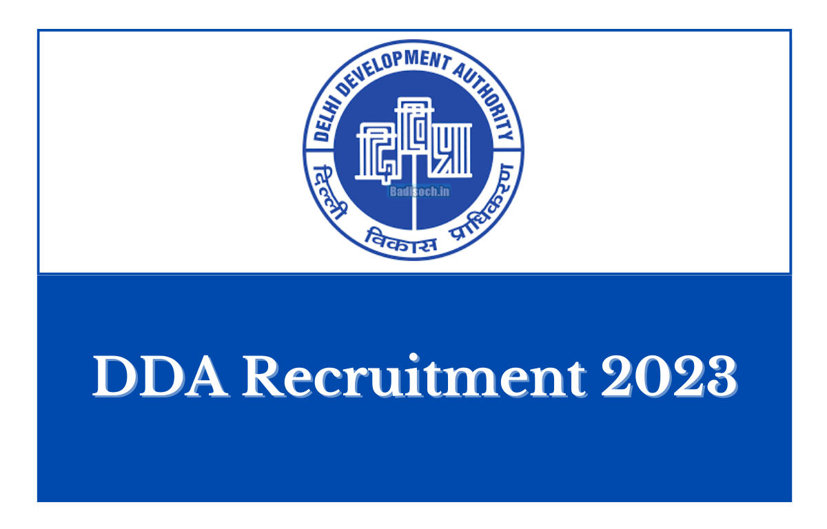 DDA Recruitment 2023 Exam Date Out, Admit Card Link