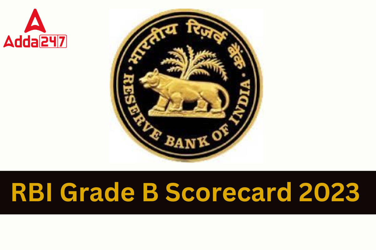 RBI Grade B Scorecard 2023 Out, Phase 1 Scorecard Link