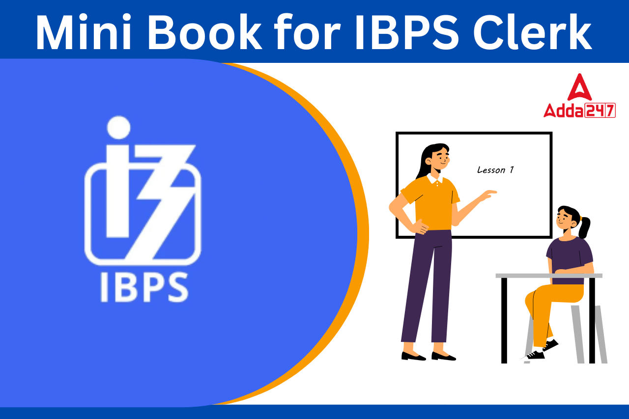 Mini Book for IBPS Clerk 2023 with Solution, Download PDF