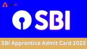 SBI Apprentice Admit Card 2023