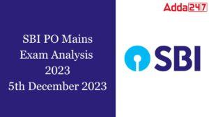 SBI PO Mains Exam Analysis 2023 5th December 2023 (1)
