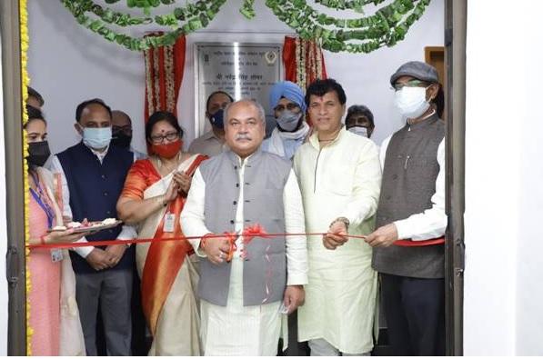 Narendra Singh Tomar inaugurates world's second-largest refurbished gene bank| ലോകത്തിലെ ഏറ്റവും വലിയ രണ്ടാമത്തെ പുതുക്കിയ ജീൻ ബാങ്ക് നരേന്ദ്ര സിംഗ് തോമർ ഉദ്ഘാടനം ചെയ്യുന്നു_30.1