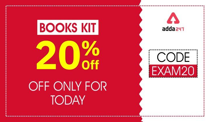 Month End Biggest Offer by Adda247- Flat 20% Off on Books Kit_30.1