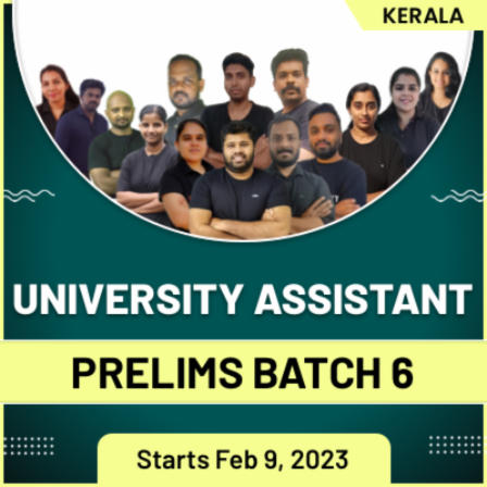 University Assistant Prelims Batch 6| Online Live Classes_30.1