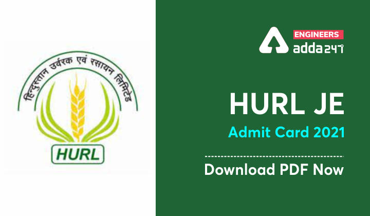 HURL JE Admit Card 2021, Download [PDF] Now_30.1
