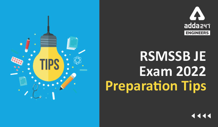 RSMSSB JE Exam 2022 Preparation Tips, Check RSMSSB Junior Engineer Preparation Strategy Here_30.1