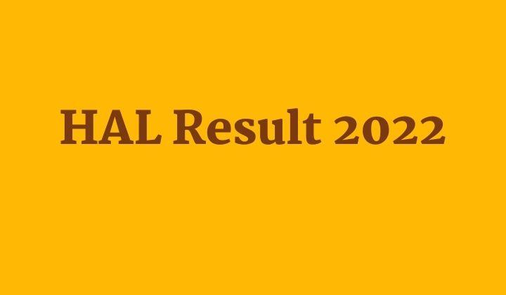 HAL Result 2022 DT,MT Direct link to download_30.1