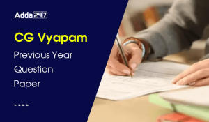 CG Vyapam Previous Year Question Papers