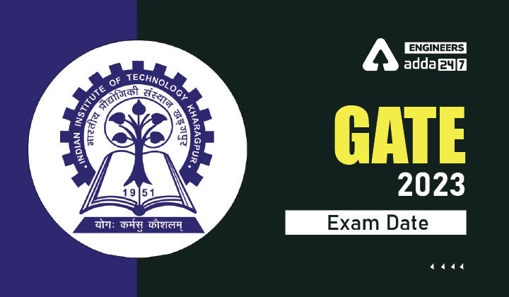 GATE 2023 Exam Date Released By IIT Kanpur Check and Download Exam Schedule Here_30.1