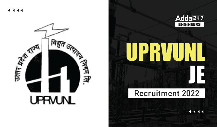 UPRVUNL JE Recruitment 2022, Apply Online for JE Posts_30.1