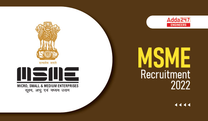 MSME Recruitment 2022, Apply Online for 14 Vacancies_30.1